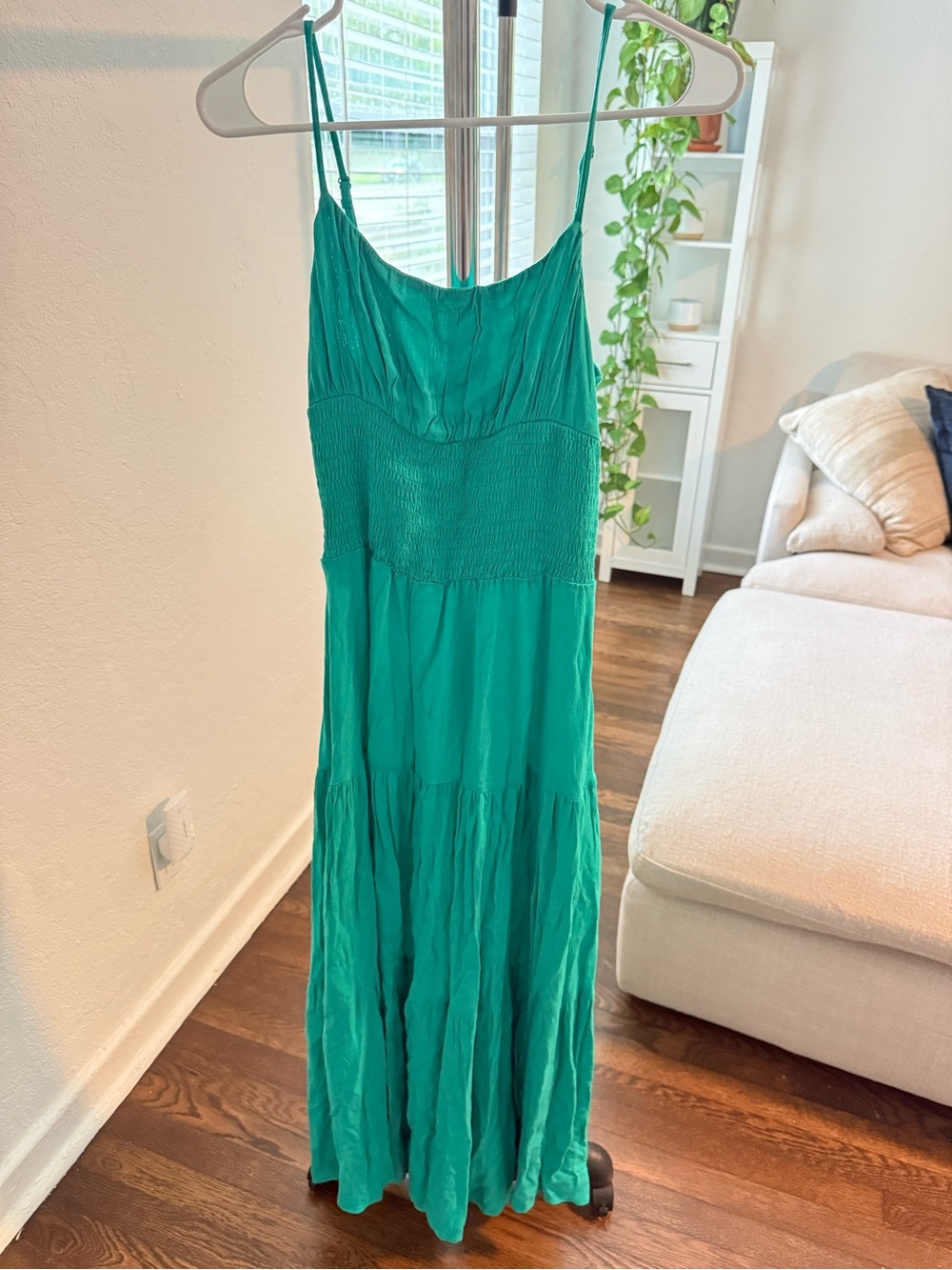 NWT! SHEIN Teal Green Spaghetti-Strap Maxi Dress - Medium